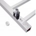 Heated Towel Rack Square 7 Bars 800Hx600Wx120D - Chrome